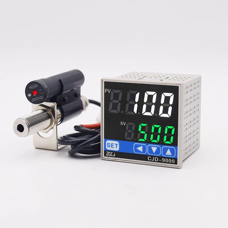 Infrared non-contact temperature controller 0-100\'C 0-300\'C 0-500\'C 0-600\'C 0-1000\'C constant temperature laser PID thermostat