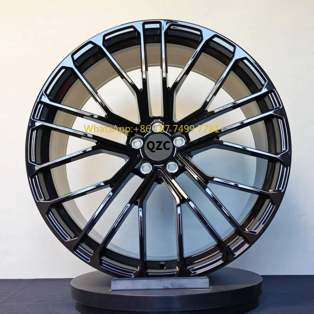 

Customized Passenger Car Wheels 18-24 Inch Glossy Black Multi Spoke Forged Wheels for Automobiles 5*112/120