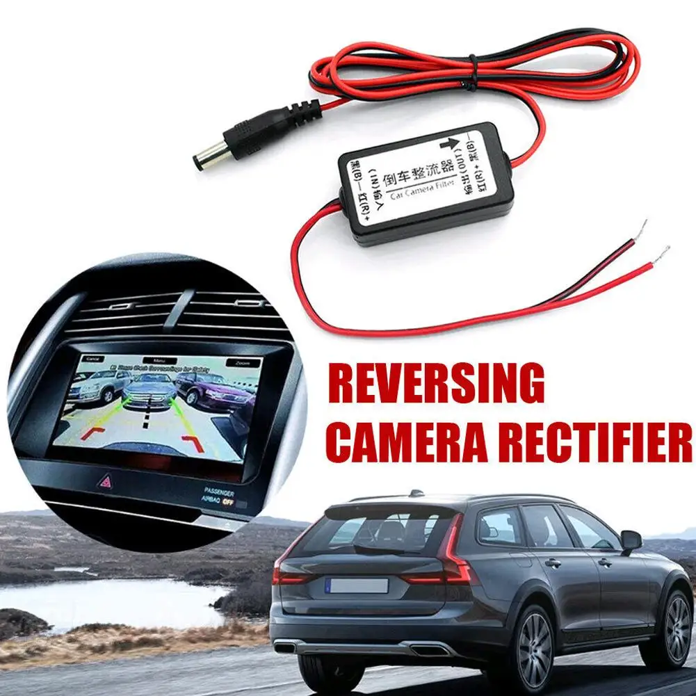 

12V Car backup camera Relay Regulator Solve Rear View Camera Ripple Splash Screen Interference Relay Filter B99