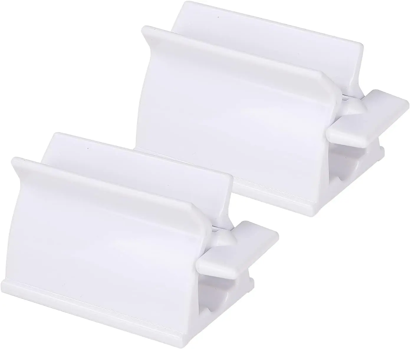 

Toothpaste Squeezer Roller and Dispenser Stand Holder for Tube Items, 2 Pack