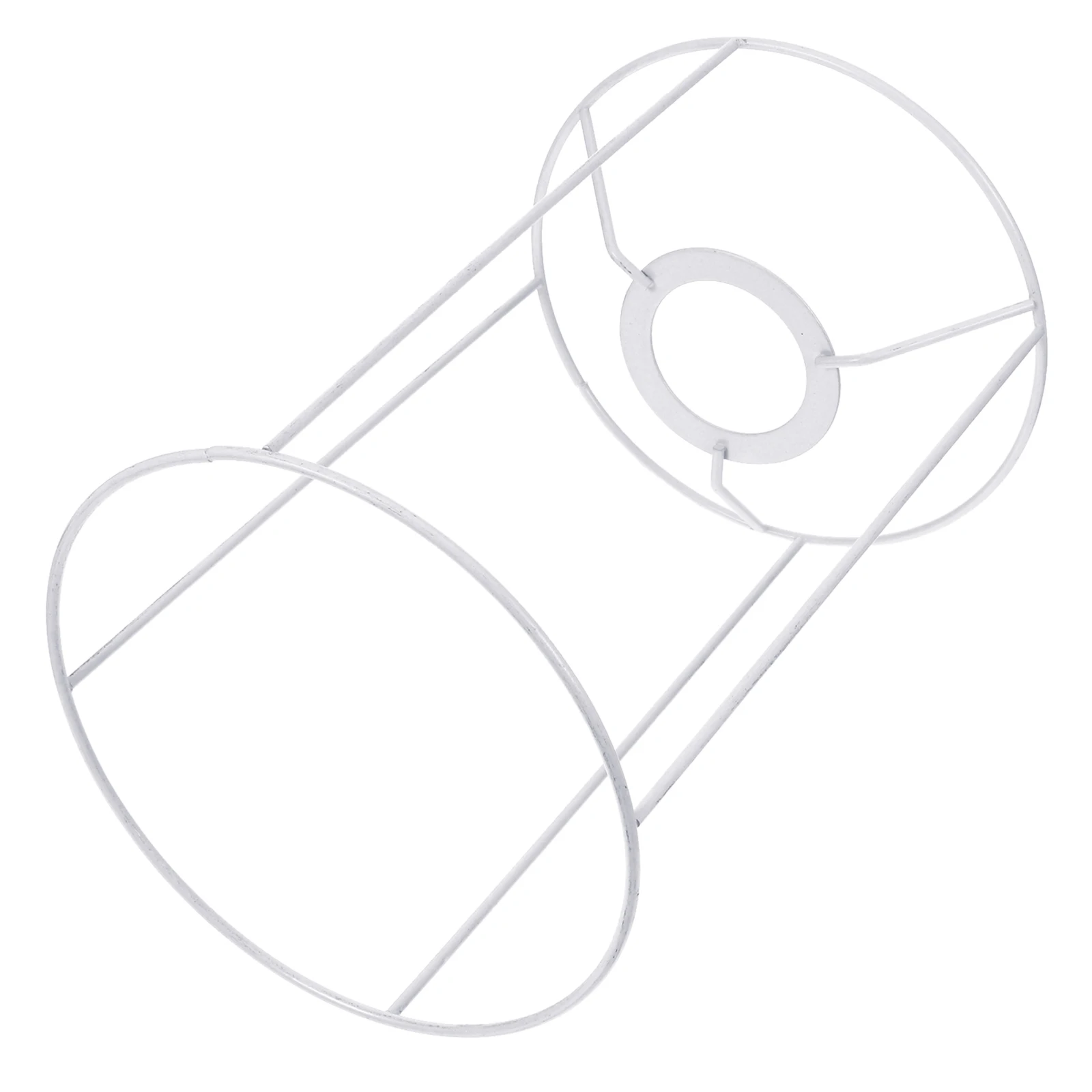 

Lampshade Frame Wire Cage Round Sturdy Iron DIY Hanging Pendant Light Bulb Guard Chandelier Bracket Lighting Accessories