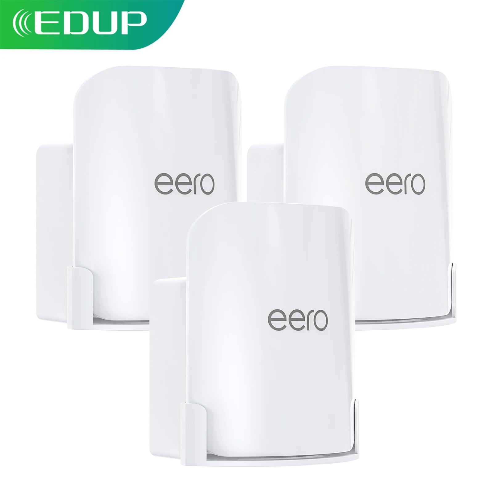 EDUP HY-WT1219-3 Wall Mount Bracket for eero Pro 7 WiFi 7 Router Sturdy Space Saving with Cable Management Easy Installation