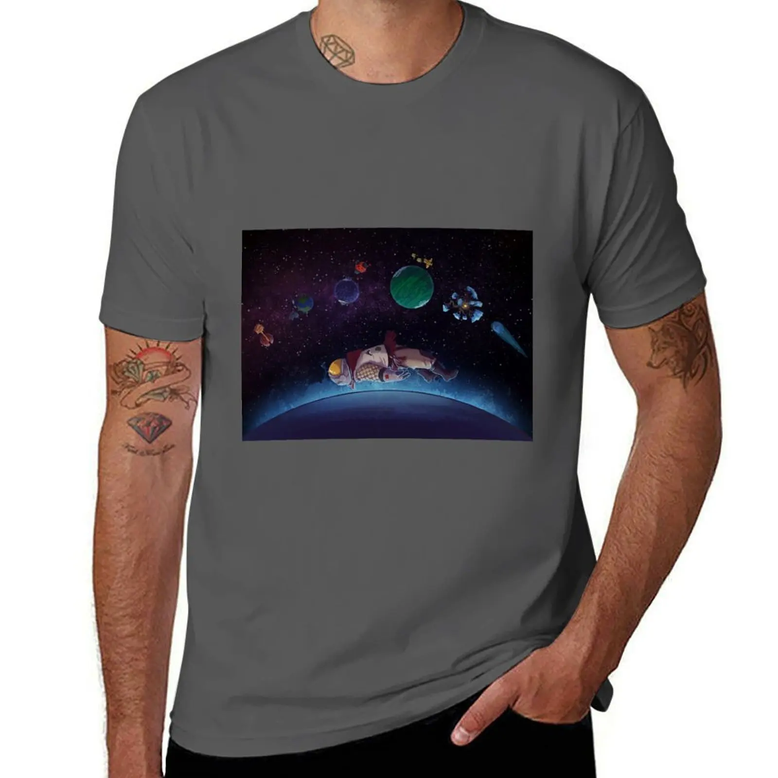 

Outer Wilds Game of the Year T-Shirt Casual Holiday Short Sleeve Tee