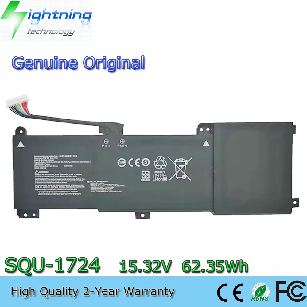 Genuine SQU-1724 15.32V Original Laptop Battery For AORUS 15-XA 15-WA 15-W9 15-SA 15 X9 GIGABYTE 911