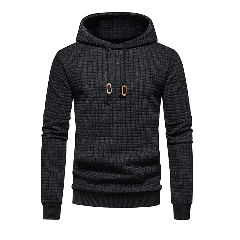 New men\'s hooded pullover fall casual Slim long-sleeved warm men\'s sweater knit sweater loose tops outdoor sports men\'s clothing