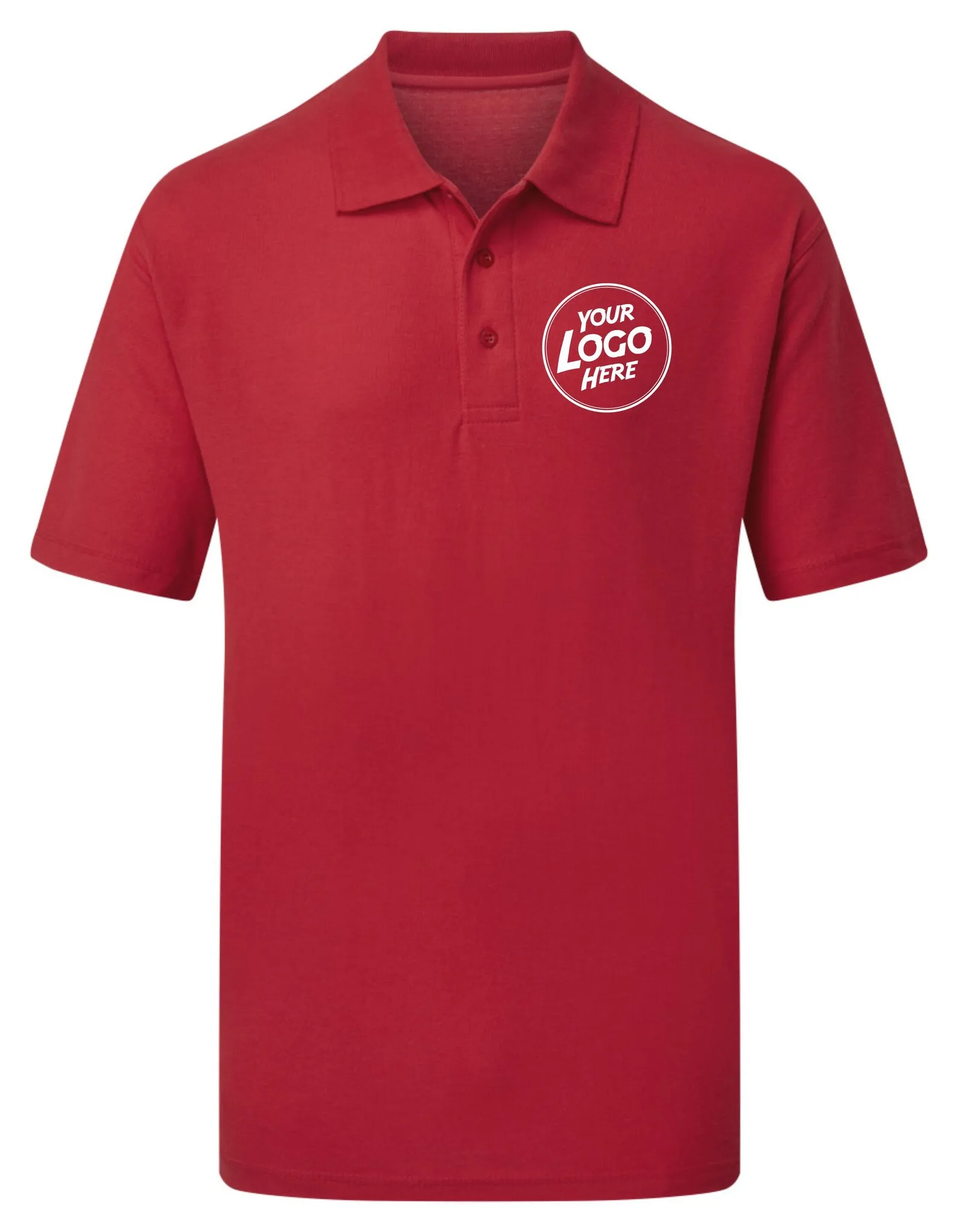 

Customized Business Logo Polo Shirts Unisex Breathable Design Company Logo Image Here Polo Shirts for Working Office Team