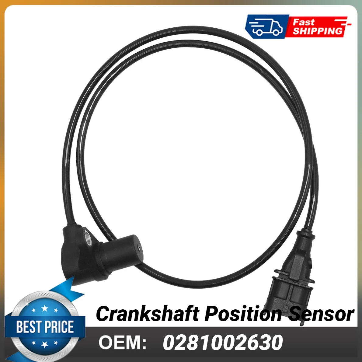 0281002630 Crankshaft Position Sensor For CASE JX NEW HOLLAND T6 T7 STEYR 2853552 504049164 Car Accesories Auto Parts