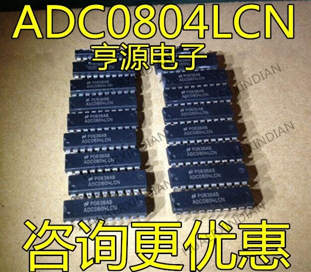 

5PCS New Original ADC0804 ADC0804LCN 8CMOSA/DDIP-20