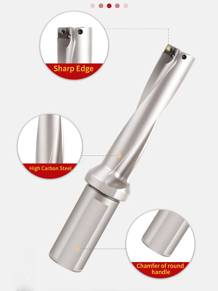 Imagem -03 - Brocas Indexáveis Série sp Torno Mecânico Spmg Adequado Lâmina Spgt Cnc Bit Grupo 2d 3d 4d 29 Mm195 mm