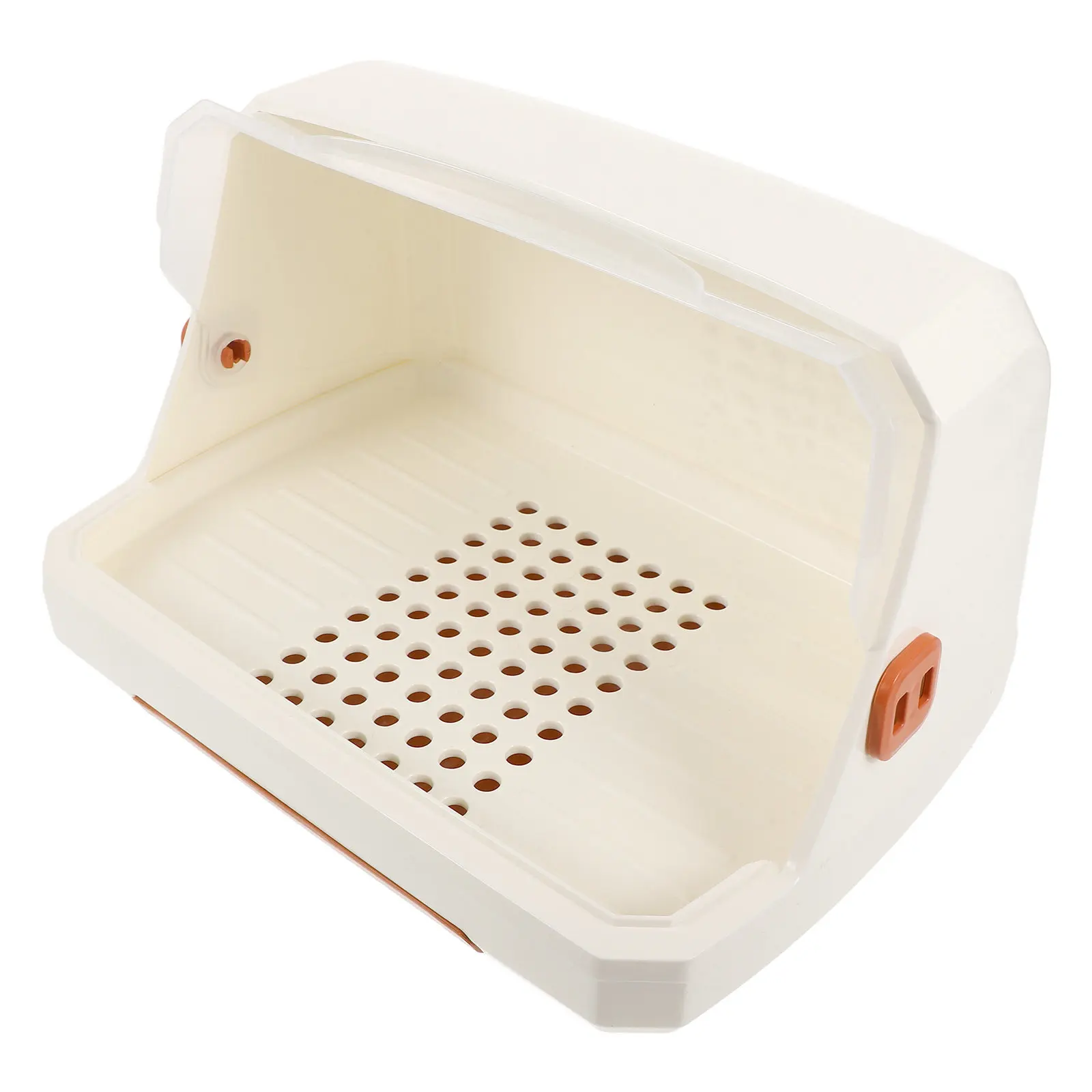 

Baby Bottle Drying Box with Lid Multi-Functional Draining Organizer for Milk Bottles Pacifiers Baby Dinnerware Kitchen Tableware