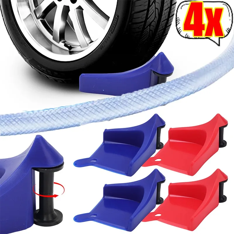 

1/4 шт., направляющая для шланга для мойки автомобиля, защита для шин, роликовый инструмент для протизамятия, шнур для мойки высокого давления, комплект аксессуаров для автоматической детализации