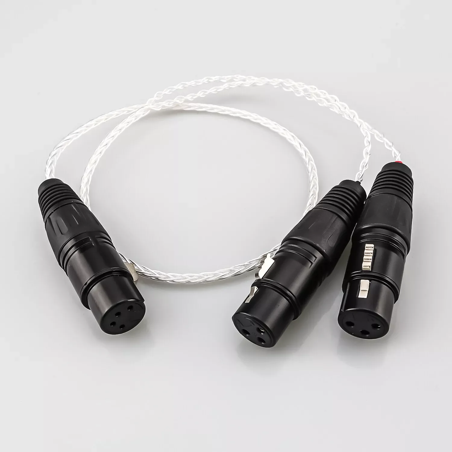 Kabel Interkoneksi Rca Berlapis Perak D102 MK III Audio Hifi Baru dengan Colokan RCA Berlapis Emas
