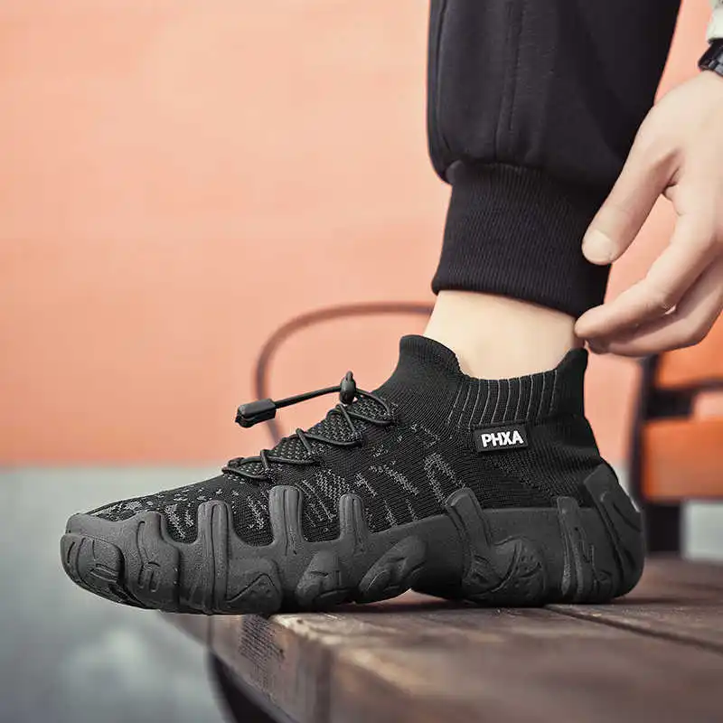 

Мужская функциональная обувь Ete в стиле хип-хоп, тканые дышащие кроссовки Pas Cher, спортивные лоферы нового сезона, для отдыха Hyperbeast Sapa