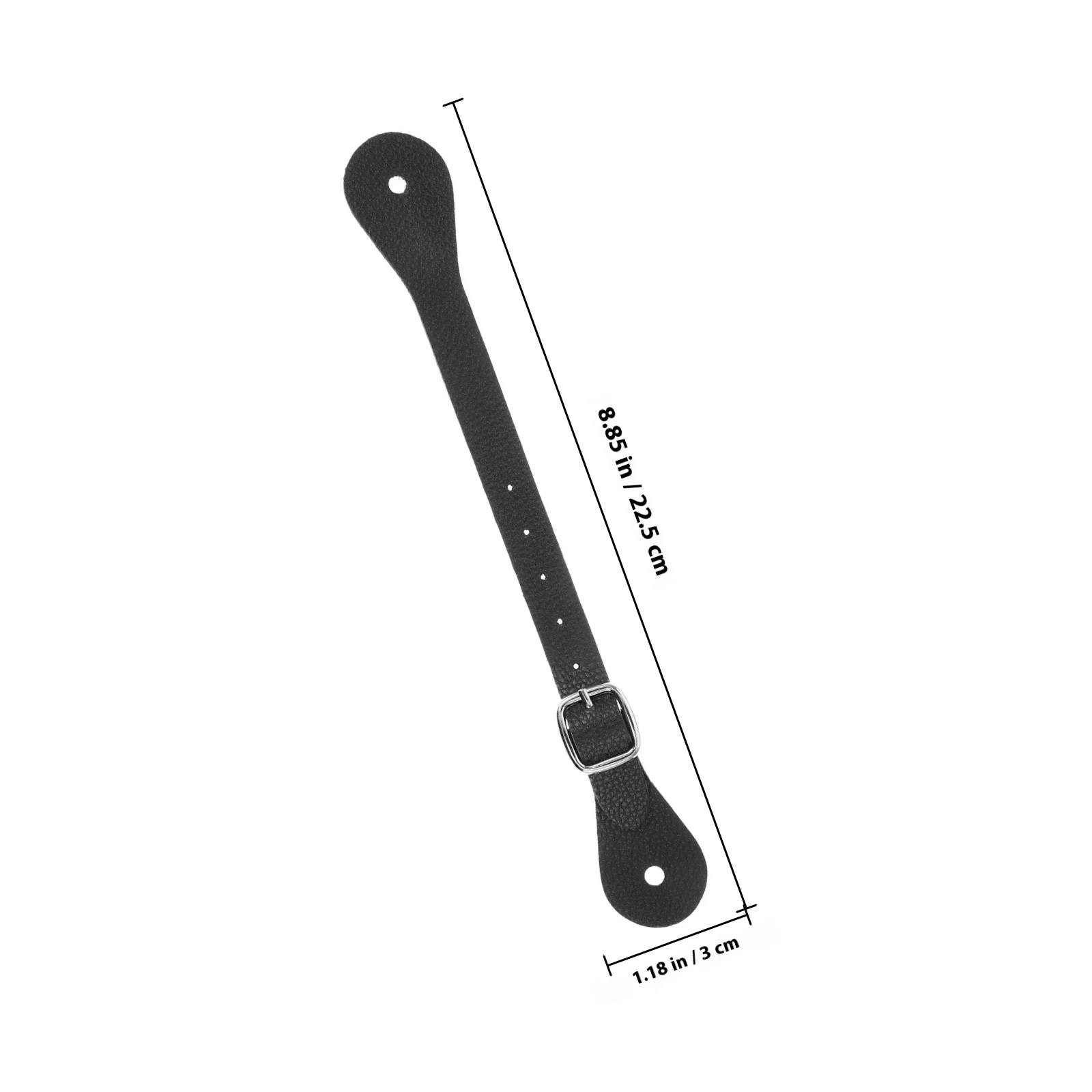 Cinghie da equitazione da 2 pezzi Cinghie regolabili per speroni occidentali marroni per uomo Donna Accessori per stivali stile vintage Attrezzatura da equitazione durevole