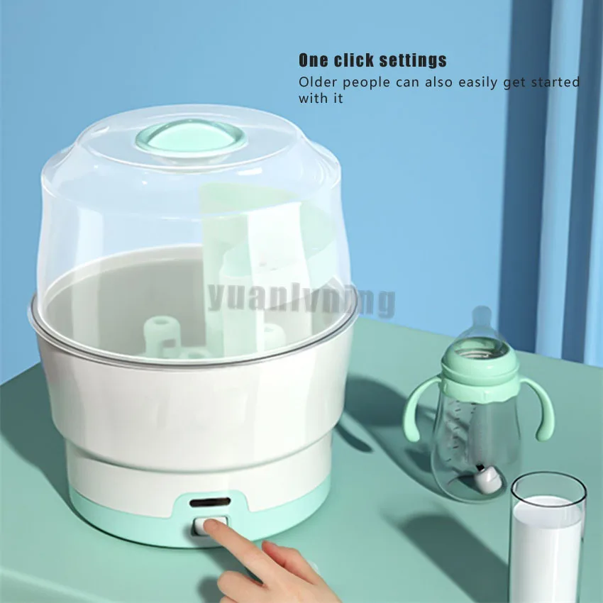 Baby Feeding Bottle Sterilizer Electric Bottle Heater Steam Sterilizers Milk & Food for Baby Bottles Pacifiers Breast Pump Parts