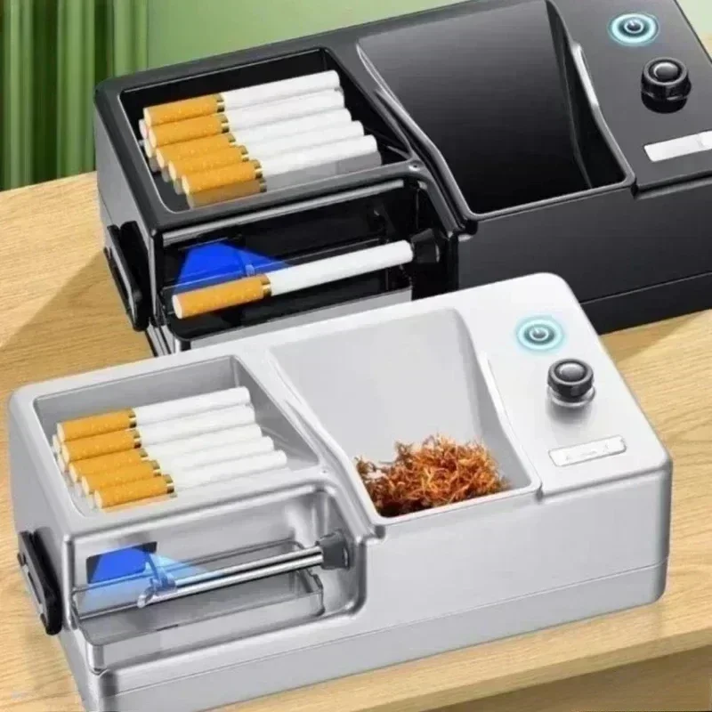 Hot Infrared Electric Cigarette Rolling Machine 6.5/8mm Dual-use Tube Injector Roller Tobacco Filling Auto Cigarette Maker Tools