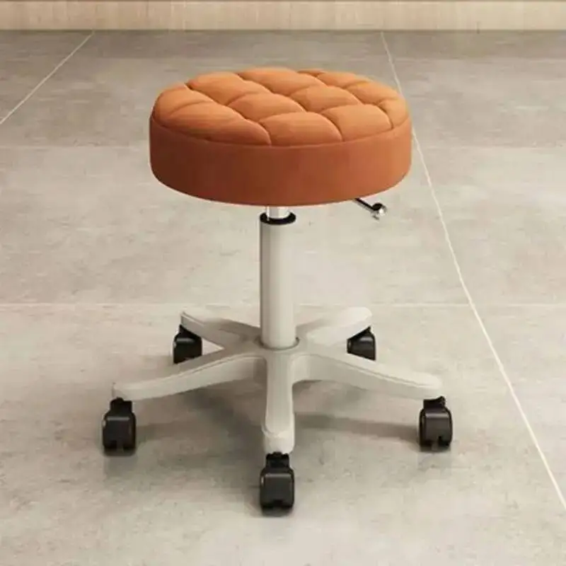 Chair Simple Silla Professional Beauty Barber Barber Chairs Swivel Outdoor Rotating Estetica Styling Equipment Wheels Mq50bc Hot