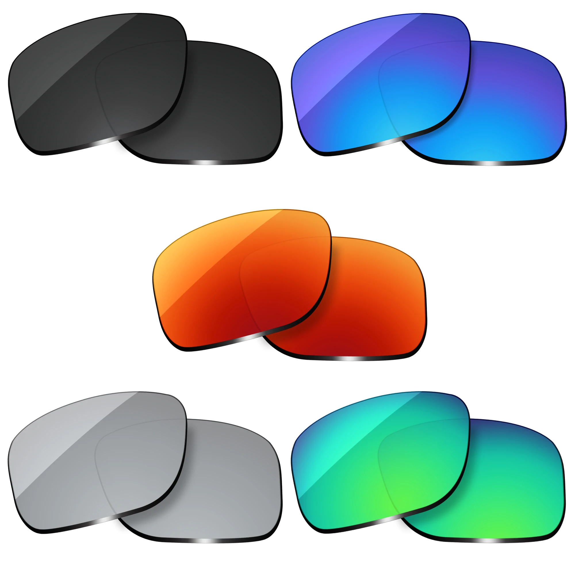 Wing WLIT-Verres polarisés de rechange pour lunettes de soleil Rudy Project Spinhawk 2.0