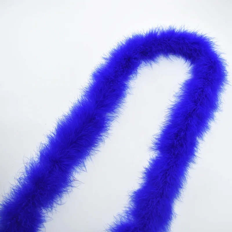 Flauschige Truthahn-Marabou-Federboa-Borte, weicher Schal, Hochzeitskostüm-Dekoration, Schal mit Federn für Bastelarbeiten, Hochzeitsfedern, Federn – Detail 4