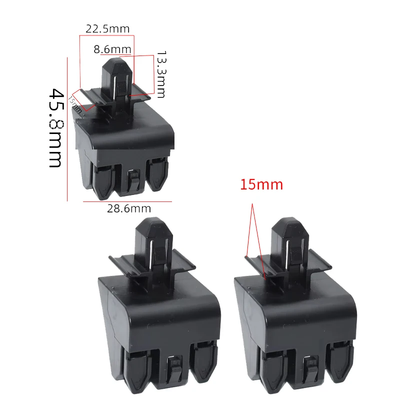 5pcs 91165AG140 For Subaru Legacy Outback 2005 2006 2007  Grille Retainer Bracket Fasten Clip Car Replacement Clip High Quality