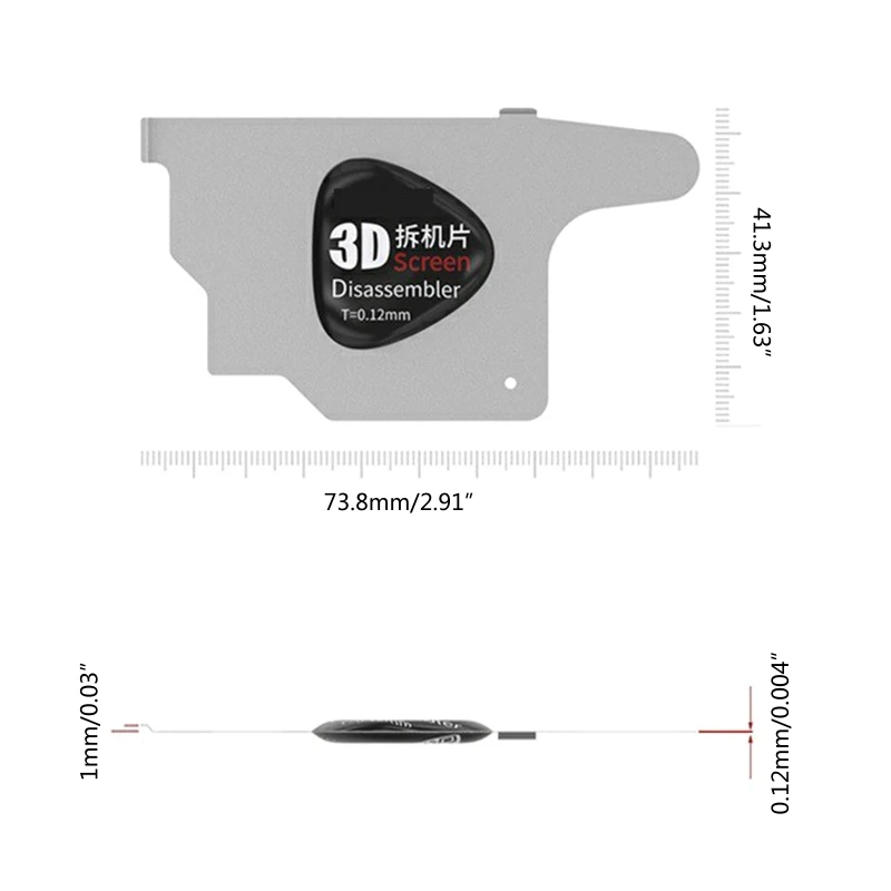 Very Thin Durable Metal Picks Phone Disassemble Tools Opener Opening Tool Professional Repairing Pry Disassemble Dropshipping