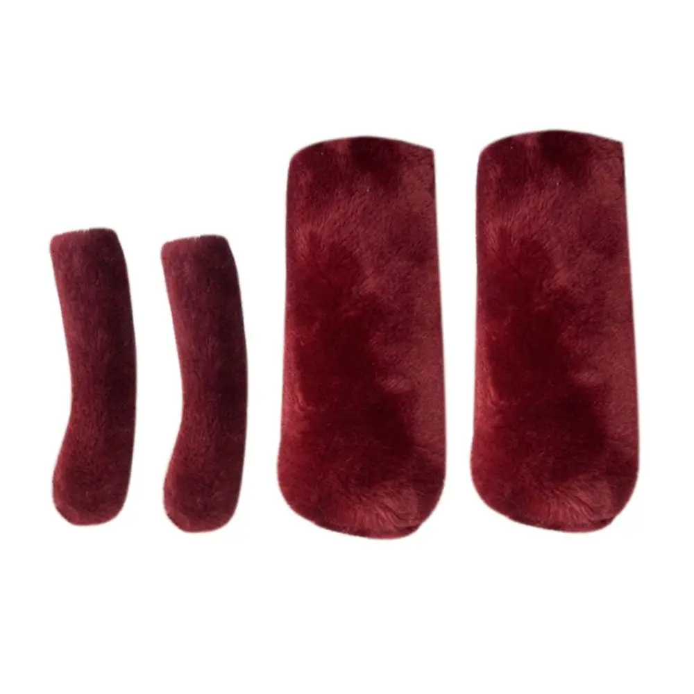 

Новый теплый чехол на ручку мотоцикла, утолщенные водонепроницаемые перчатки для электромобиля, нескользящий хлопковый чехол на ручку, защита для электромобиля