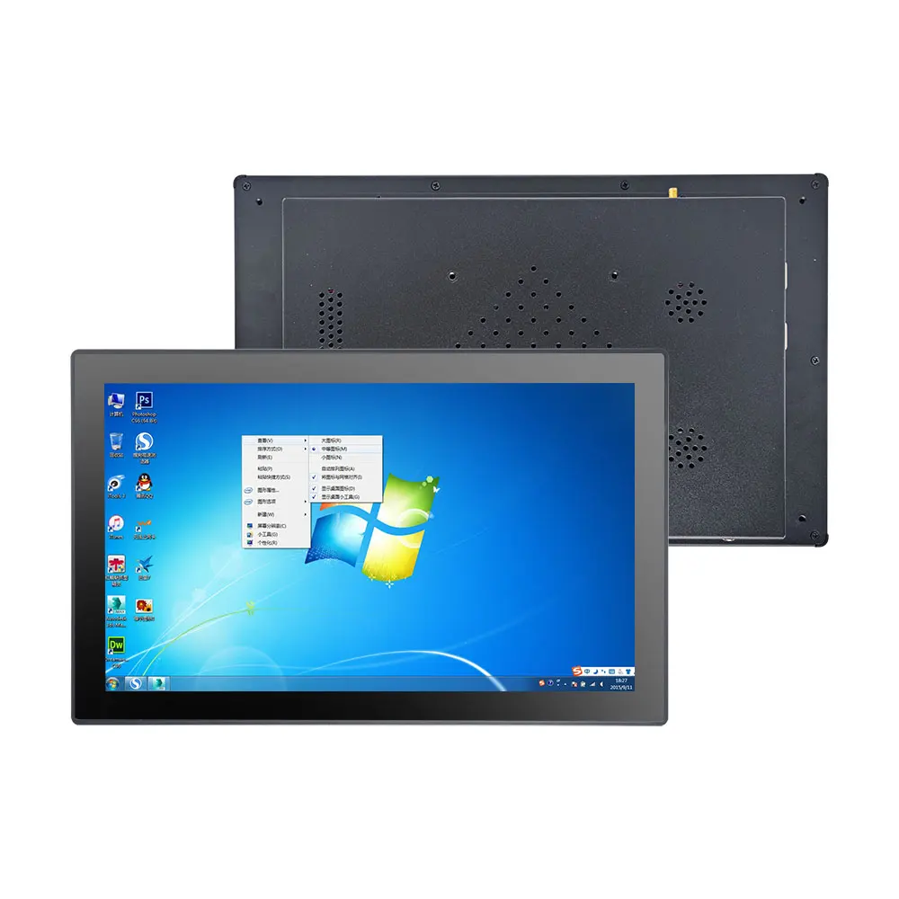

15.6 18.5 21.5 Inch Linux Windows Ipc Panel Mount Computer Capacitive Touch Screen Ip65 Waterproof Embedded Industrial Panel Pc