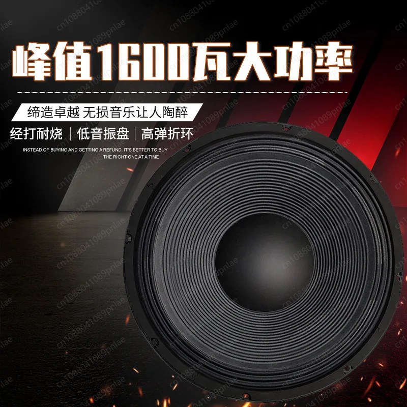 15-inch 1600W High Power Subwoofer for Outdoor Square Dance, Folk Singing & Instrument Amplification, Home Speaker