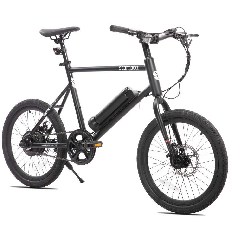 JOYSTAR 20" Electric Bicycle for Kids Aged 7-12 Max 15 Miles 16 Mph with 7.8 Ah Battery Dual Disc Brakes Kids Ebike
