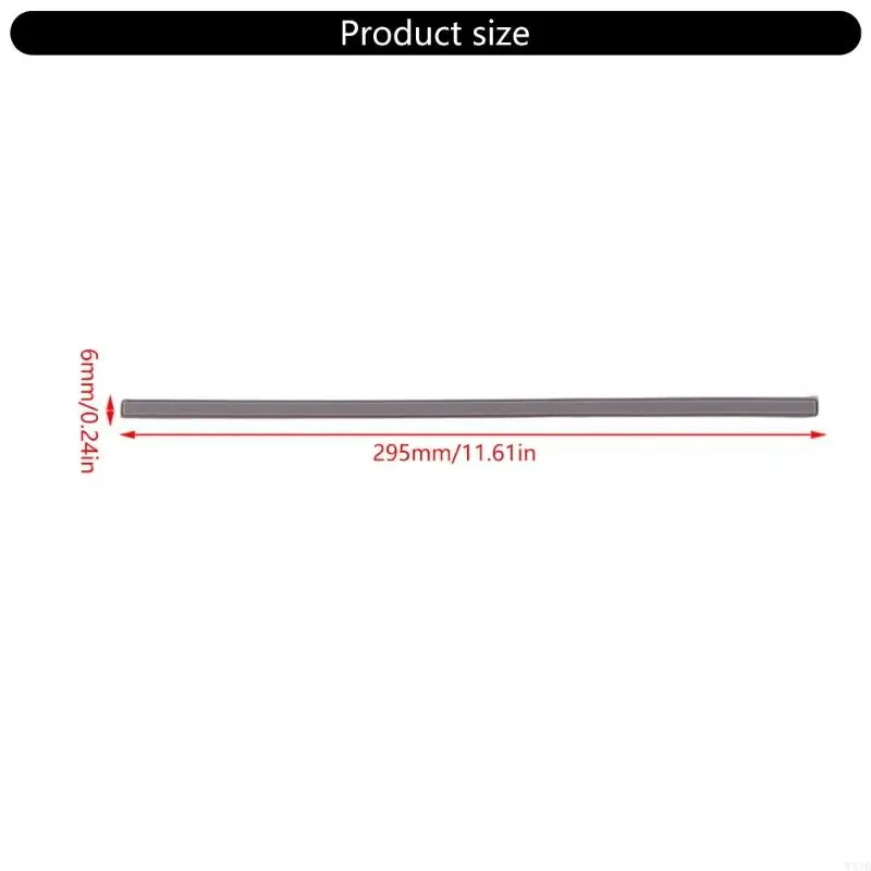 Foot Foot Foot Rubber Stip 295 × 6 مم لأجهزة الكمبيوتر المحمولة حزام القدم السفلي