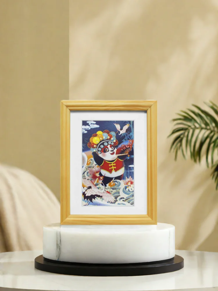 Drewniana Ramka Cyfrowa Ramka na Zdjęcia E Ink 7.3" 13.3" Do Postawienia na Biurko lub Montażu na Ścianie Wyświetlacz E-Paper Art Dekoracja Domu Prezent — 2