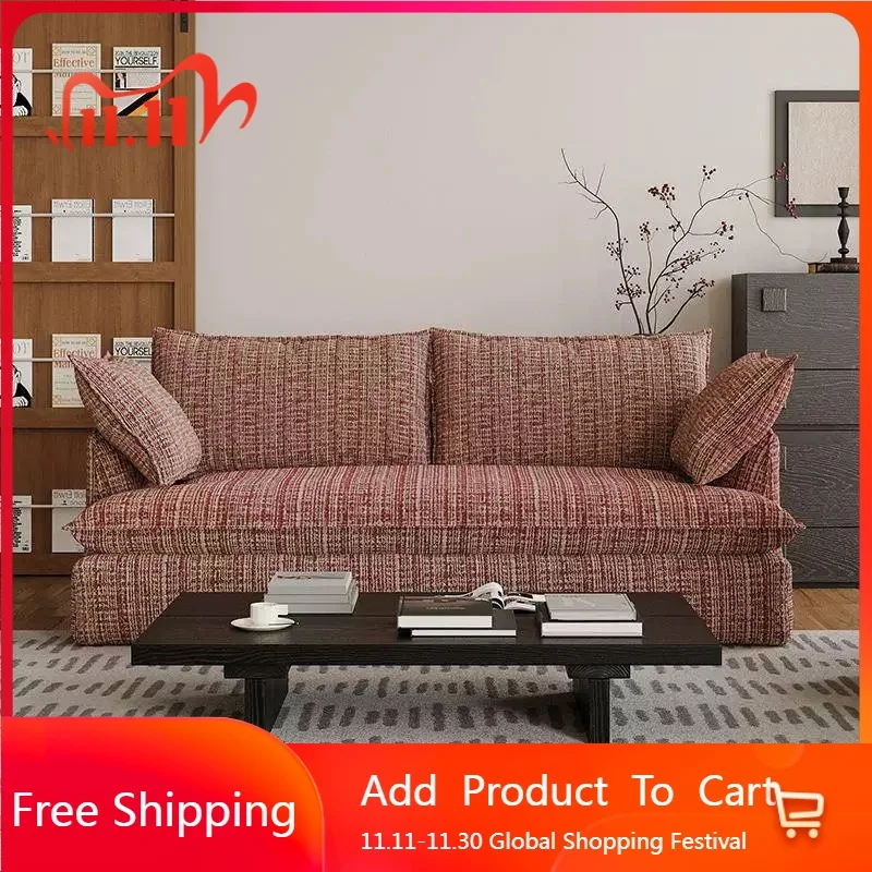 

Vintage Floor Living Room Sofas Loveseat Nordic Puffs Minimalist Living Room Sofas Couch Designer Muebles Postmodern Furniture