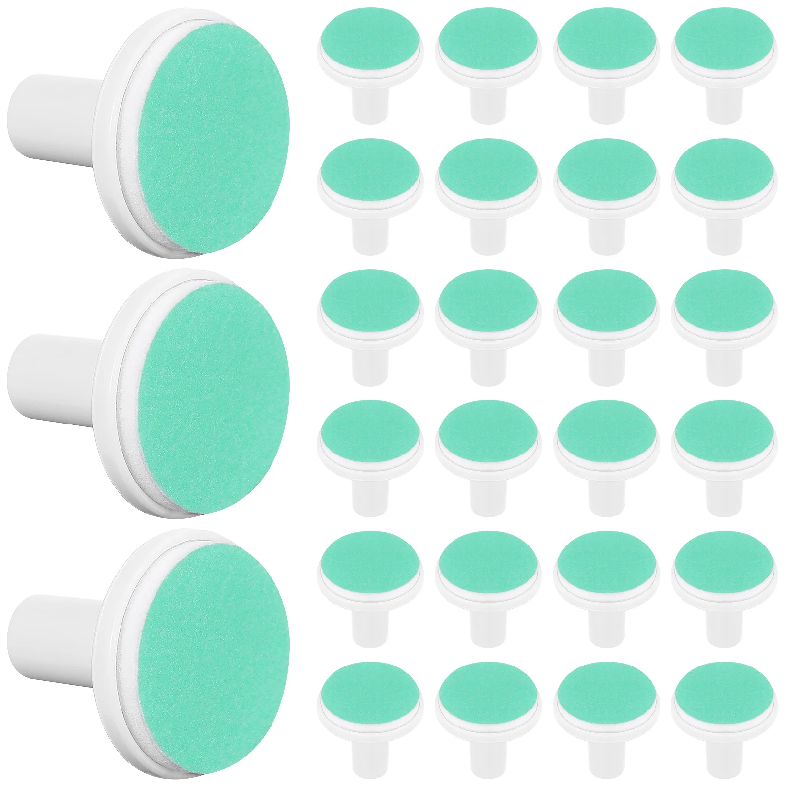 

24Pcs Baby Electric Nail File Pads Practical Design for Newborns Toddlers Nail Trimmer Replacement Baby File Replacement