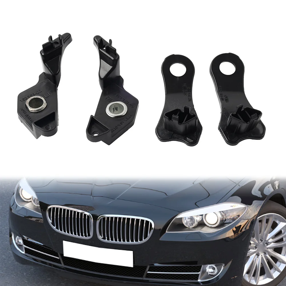 4X Car Left Right Headlight Bracket Repair Kit For BMW E60 E61 525i 530i 540i 545i