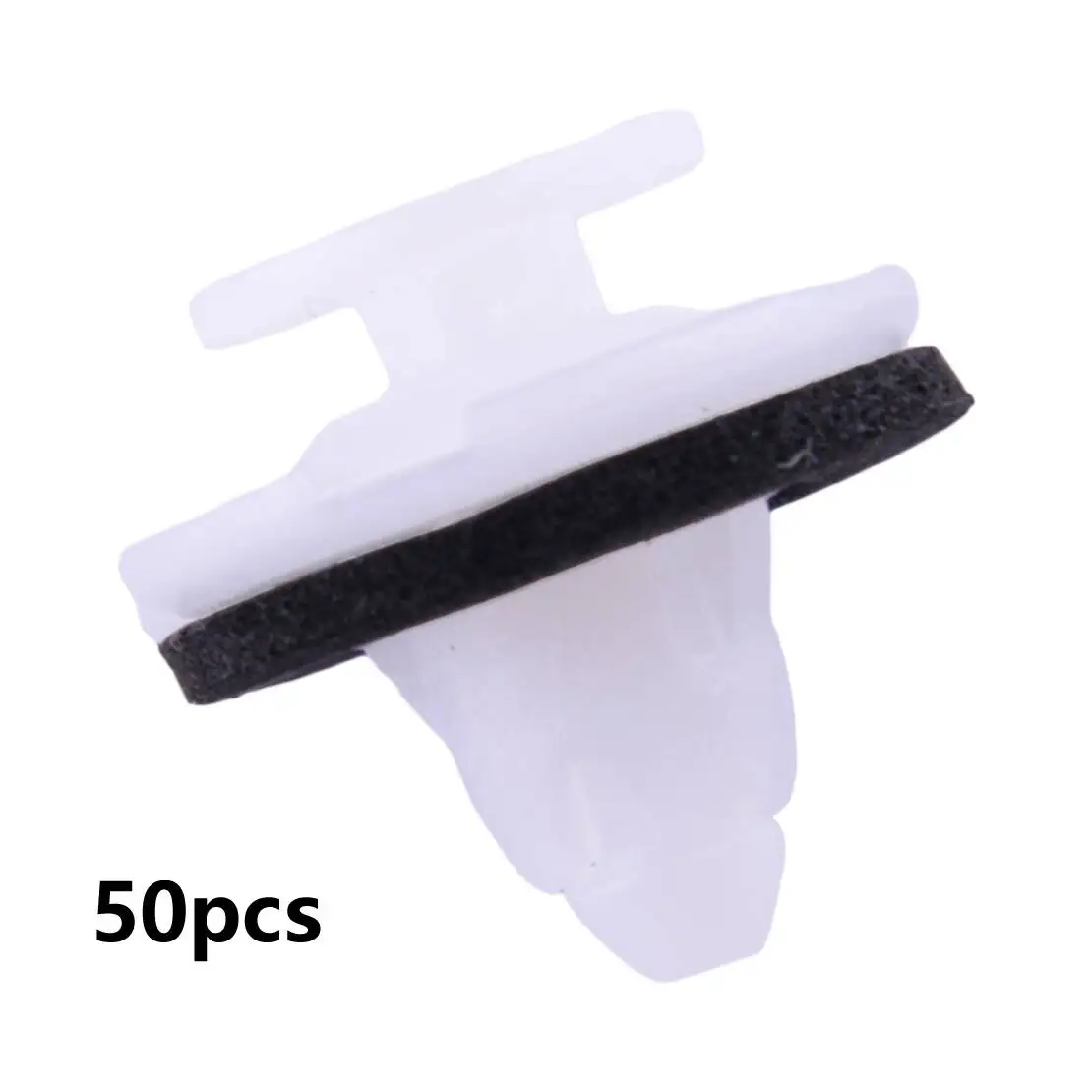 91513SJK003 50pcs Plastic Tailgate Garnish Clip Fender Rocker Moulding Trim Retainer Fit For Honda