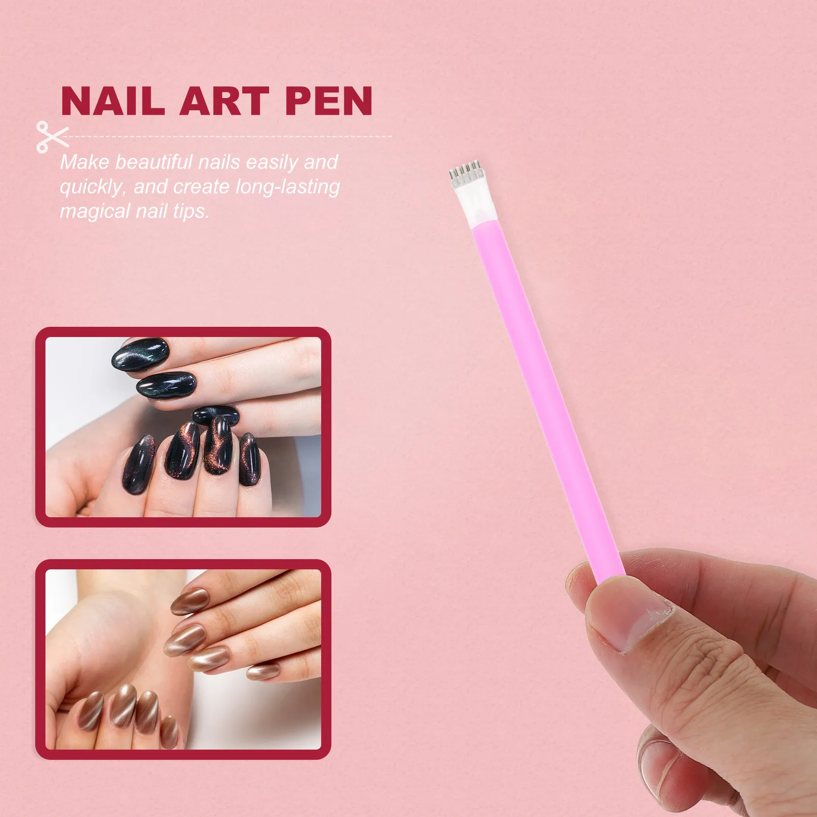 

Nail Dotting Pen Beauty Supply Painting Cat Manicure Magnetic Pens Art Eye Gel Tools
