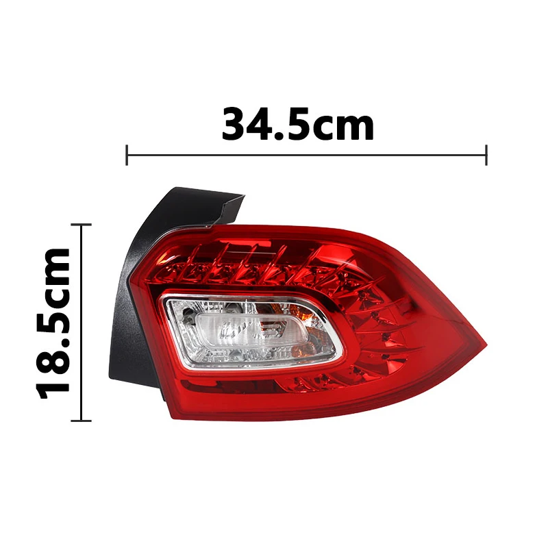 For Chinese Brilliance V3 LED Car Rear Bumper Tail Light Taillights Reverse Stop Brake Light Tail Lamp Assembly Car Accesorios