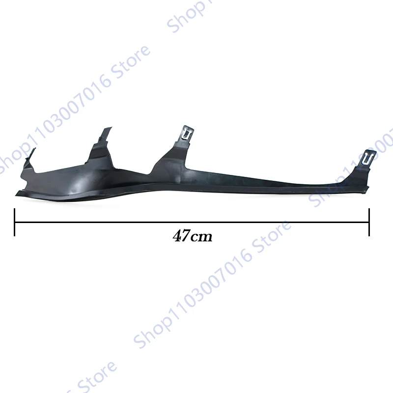 Black Rubber Upper Headlight Lamp Cover Strip Trim For BMW 3 SERIES E46 2 Door 2003-2006 63126934751 63126934752