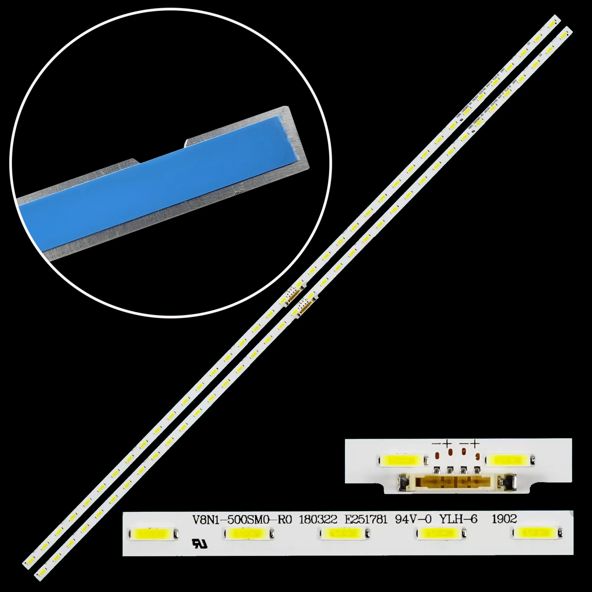 1/5/10/15 kits LED BackLight Strip For UE50NU7100 UE50NU7405 UE50NU7405U UE50NU7402U UE50NU7400U UE50NU7400S UE50NU7099U