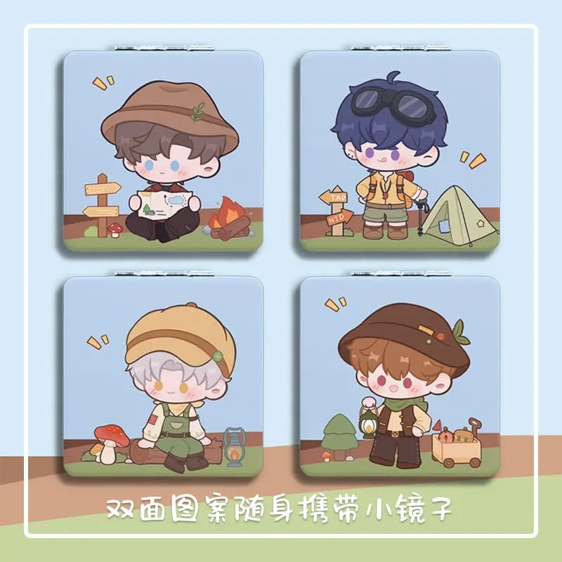 

Game Anime Tears of The Themis Cos Marius Artem Wing Luke Pearce Vilhelm Unisex 7.2cm Portable 2025 Small Square Mirror Gift