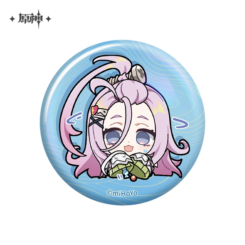 [Mâhandise officielle] Pré-vente Genshin Impact Nod-Krai Personnages Chibi Expression Badges Expédition en décembre 2025 Pré-commande