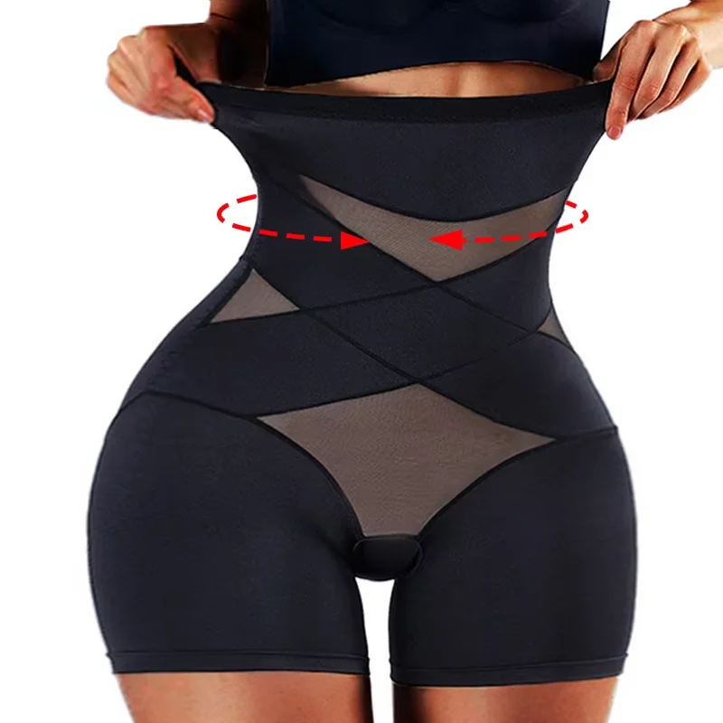 

Женские трусики с высокой талией для коррекции фигуры, корректирующее белье для похудения, компрессионные пояса для живота, нижнее белье, леггинсы