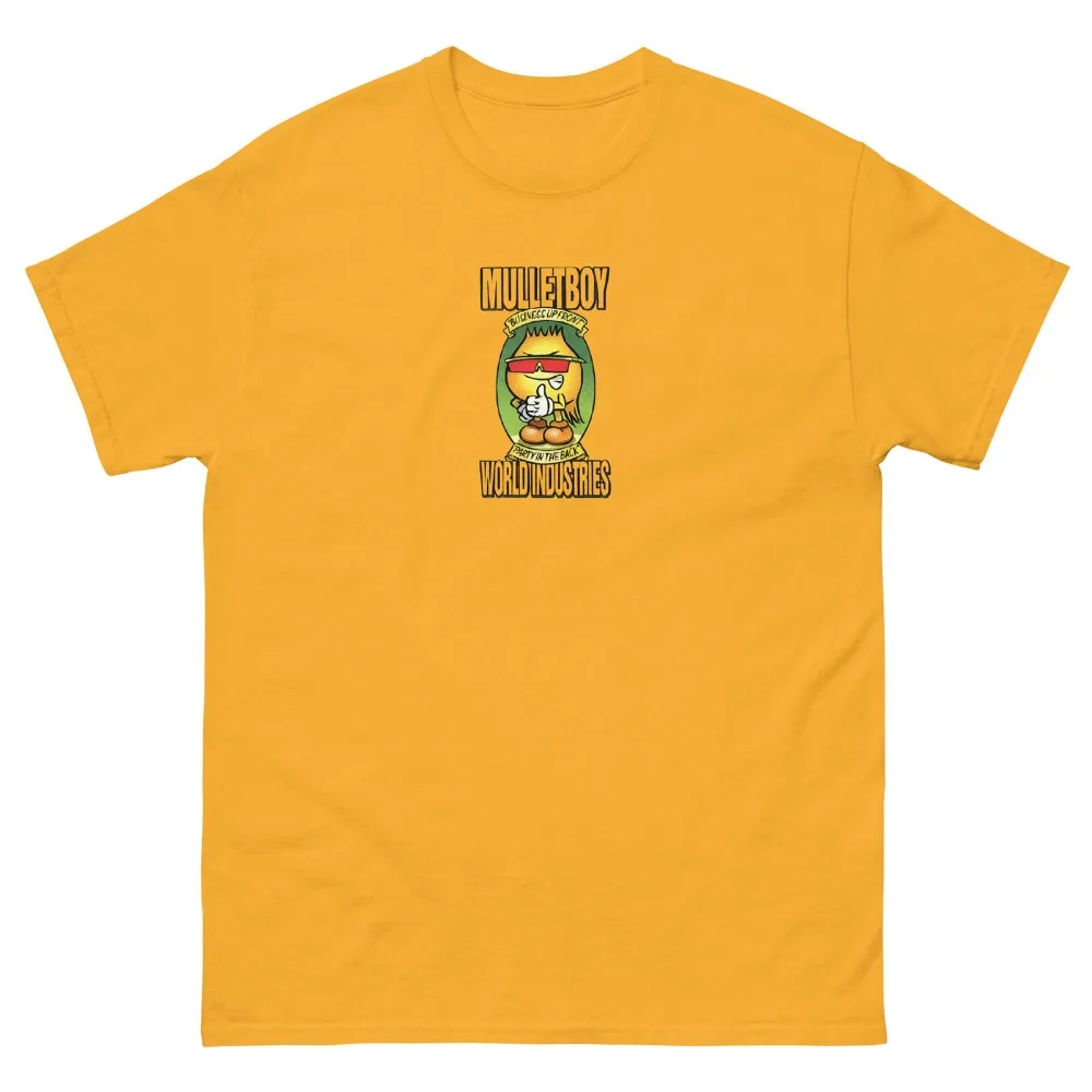 

World Industries Skateboards Mullet Boy Skateboarding T Shirt Designs