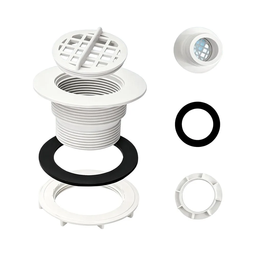 Inlet Strainer Kit Compatible with For Intex Filter Pumps 1.5 Inch Threaded Hose Connection for Pool Maintenance Tasks