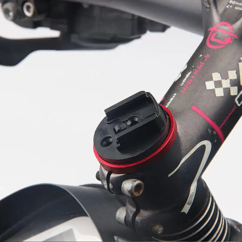 ESLNF Aluminum Alloy Bicycle Computer Holder for Garmin GPS Speedometer MTB Bike Stopwatch Stem Top Cap Mount Bracket Support - view 4