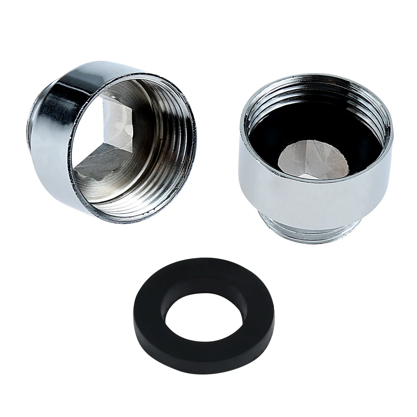 2ชิ้น G 1/2 'ถึง G 3/4' ทองเหลืองเครื่องซักผ้าทองแดงอะแดปเตอร์ท่อน้ำห้องครัวก๊อกน้ำอะแดปเตอร์ประปาอุปกรณ์ก๊อกน้ำในห้องน้ำเงิน