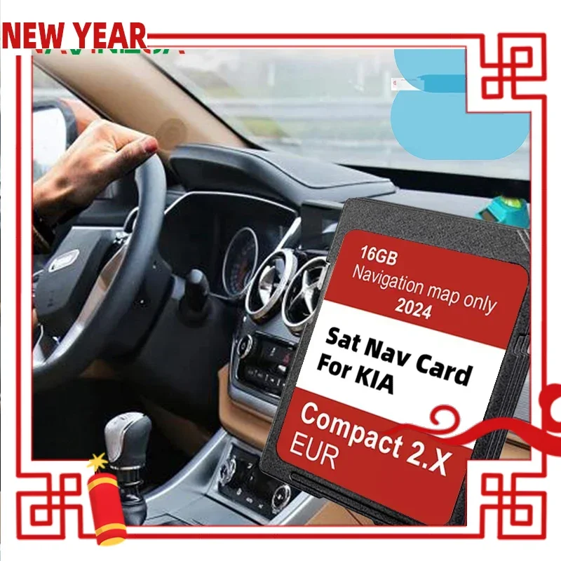 

New 2024 for KIA Compact 2.X Venga/Ceed/Sportage/Rio/Picanto/Optima/Sorento Map EU Turkey Update SD Card Navigation GEN2 GPS