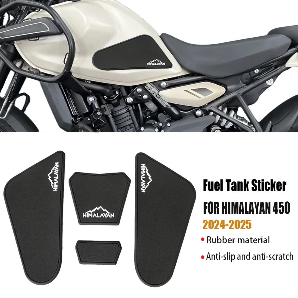 Für Royal Enfield Himalayan 450 2024-2025 Motorrad Tank Matte Anti-Slip Tank Matte Schutz Aufkleber Seite Aufkleber abschlepp Tank Matte