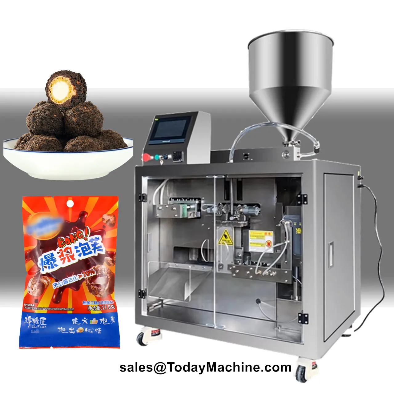 Automatic Premade Bag Pouch Powder Granule Salts Filling Sealing Packing Machine