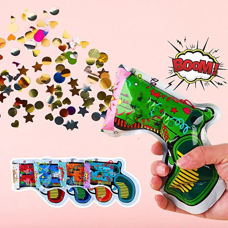 30 adet Düğün Konfeti Şişme TabancaEl Konfeti Tabancaları Plastik Balonlar Havai Fişek Topu Düğün/Doğum Günü/Mezuniyet